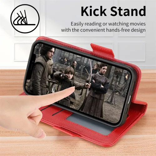 Miniatura 2 de Funda compatible con Xiaomi Poco F3 GT, soporte de piel sintética con tarjetero, compatible con Xiaomi Redmi K40 Gaming Flip cierre magnético