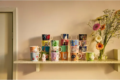 Miniatura 7 de Taza Arabia Moomin 10oz Amarillo Hemulen