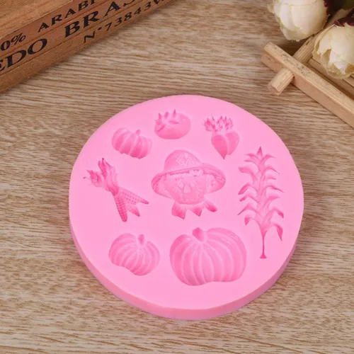 Miniatura 5 de Molde de pastel Molde de calabaza de silicona para panadería Cocina Tienda de postres
