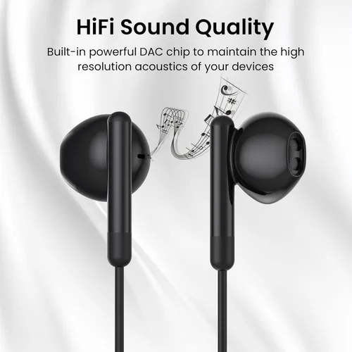 Miniatura 6 de Auriculares USB C para iPhone 17 16 15 Pro Max Plus iPad Pro USB C Auriculares con micrófono Control de volumen USBC auriculares con cable USB tipo