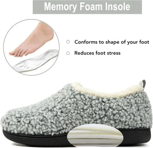 Miniatura 4 de RockDove - Pantuflas Nomad con espuma viscoelástica para mujer