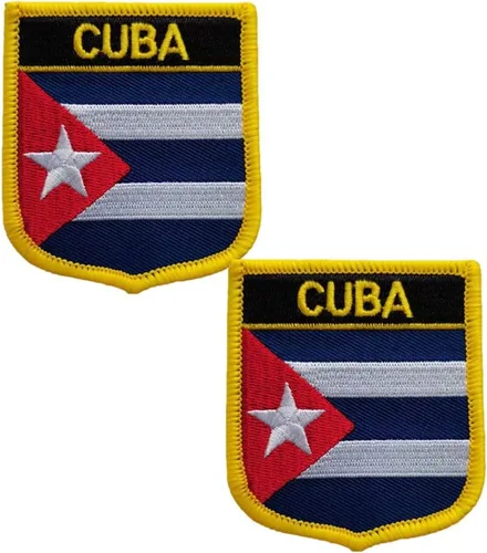 Miniatura 18 de Parches bordados de bandera de Venezuela con apliques tácticos de moral para planchar para coser en emblema, 2 piezas (Venezuela)