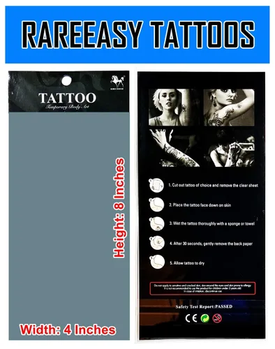 Miniatura 3 de Tatuajes de 2 hojas de hermosas flores de rosa morada, ancla de paloma, tatuajes temporales, calcomanías de tatuajes falsos para cuerpo, brazo