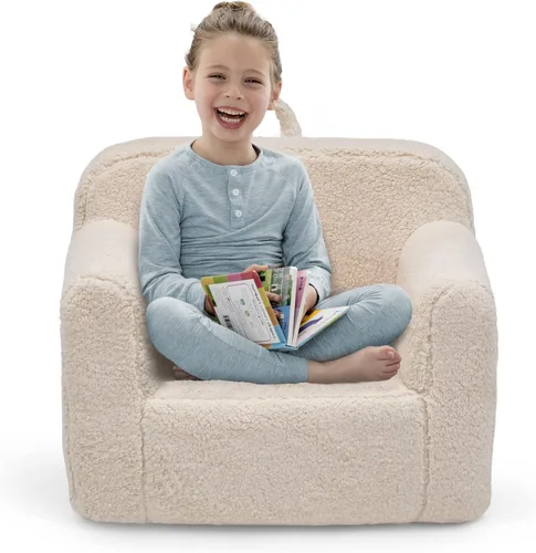 Miniatura 8 de Delta Children Cozee - Silla Sherpa, color crema
