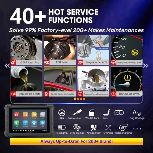 Miniatura 4 de Autel Escáner MaxiCheck MX900 con MV108S - Hasta MK808BT MX808S MX900 MK900 Herramienta de diagnóstico de todos los sistemas, más de 40 servicios