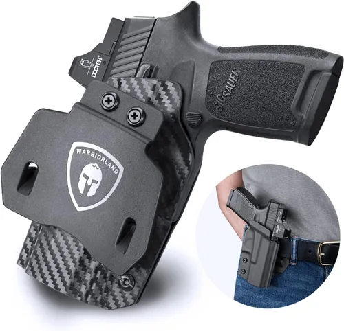 Miniatura 11 de WARRIORLAND Funda OWB Kydex con corte óptico, ajuste seleccionado para Glock 17/19/19X/43/43X MOS, sin riel 1911, Hellcat/Hellcat Pro, Taurus Glock