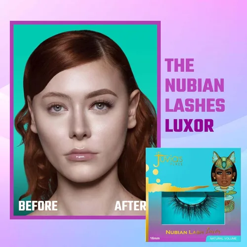 Miniatura 3 de Juvia's Place Nubian Lashes Luxor - Extensión de pestañas para uso diurno o nocturno, pestañas de visón veganas, pestañas esponjosas sin crueldad