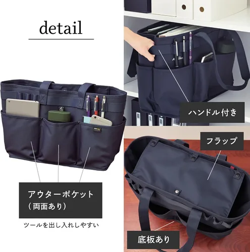Miniatura 6 de LIHIT LAB Bolsa de herramientas Azul marino