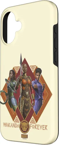 Miniatura 2 de iPhone 16 Marvel Black Panther: Wakanda Forever Hero Warrior Trio Case