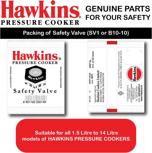 Miniatura 3 de Hawkins Válvula de seguridad para olla a presión
