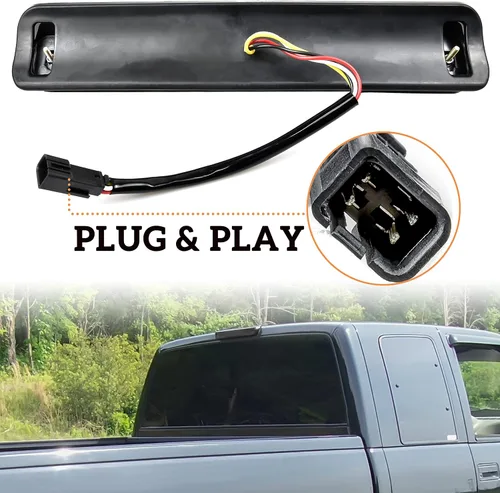 Miniatura 5 de Tercera luz de freno LED para Chevy y GMC serie C/K, luz de freno central trasera de montaje alto para Chevy Silverado 1988-1998/GMC C1500 C2500