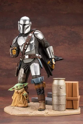 Miniatura 4 de Kotobukiya The Mandalorian & The Child ArtFX - Estatua de PVC, multicolor