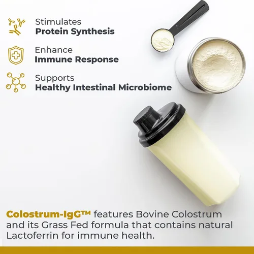 Miniatura 4 de Premier Research Labs Calostro IgG Polvo - Suplemento de calostro, calostro bovino para humanos, calostro de vaca para la salud inmunológica