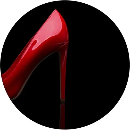 Miniatura 3 de Zapatos de tacón alto con tacón de aguja rojo icónico PopSockets PopGrip intercambiables