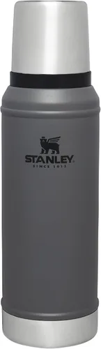 Miniatura 15 de Stanley Botella clásica legendaria al vacío de 1 cuarto de galón, boca ancha con tapa de taza a prueba de fugas, mantiene las bebidas calientes