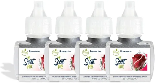 Miniatura 11 de Scent Fill Ambientador enchufable de pachulí de vainilla, 4 recambios de aceite perfumado
