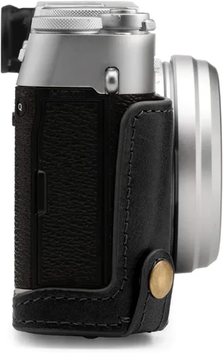 Miniatura 9 de MegaGear MG1892 Ever Ready - Funda de piel auténtica para cámara compatible con Fujifilm X100V, color negro
