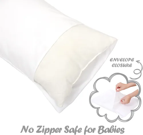 Miniatura 88 de UOMNY - Juego de 2 fundas de almohada para niños, 100 % algodón, funda de almohada, para almohadas de 5.1 x 7.1 pulgadas Búho