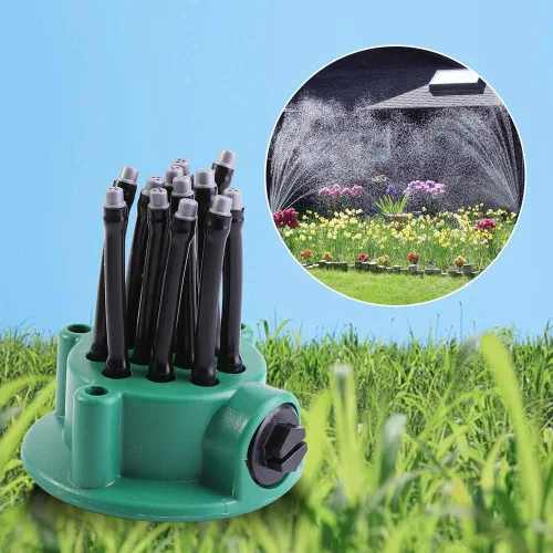 Miniatura 4 de 2 unids plantas de jardín vegetales, control riego riego multi uso césped sistema