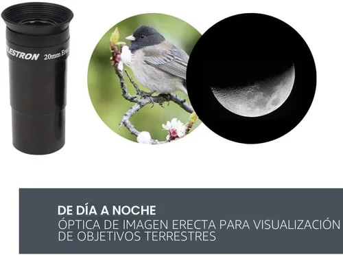 Miniatura 4 de Celestron - PowerSeeker 127EQ Telescopio - Telescopio ecuatorial alemán manual para principiantes - Compacto y portátil - Paquete de software