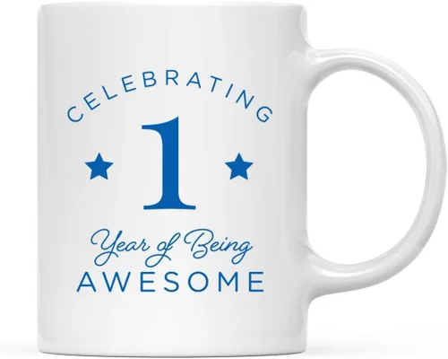 Miniatura 12 de Andaz Press Taza de café divertida de cumpleaños de 11 onzas, regalo de broma para celebrar 85 años de ser fabuloso, 1 paquete, ideas de regalo