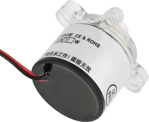 Miniatura 7 de 12V Mini sin escobillas DC grado alimenticio 6W sumergible para beber fuente exprimidor acuario, fuente, estanque de peces pequeño, sistema solar