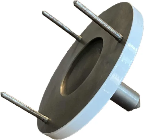 Ateco 608 REVOLVING Cake Decorating soporte, 11" Ronda, apto para uso alimentario de plástico Base & parte superior