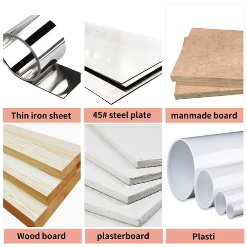 Miniatura 4 de Broca bimetálica para taladro, cortador de orificios HSS con eje para madera y metal