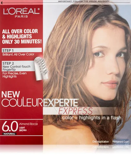 Miniatura 14 de L'Oreal Paris, tratamiento exprés de Couleur Experte 6.1 marrón ceniza claro/Eclair francés