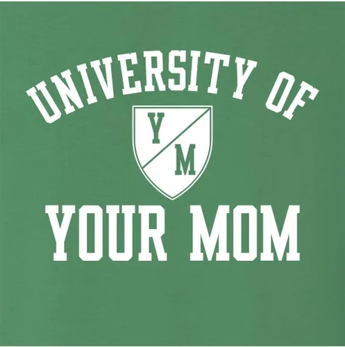 Miniatura 52 de Go All Out University of Your Mom - Sudadera con cuello redondo para hombre