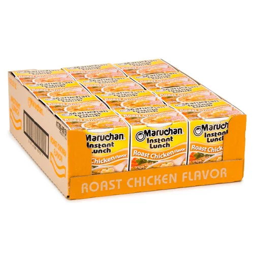 Miniatura 25 de Maruchan Fideos Ramen Instant Lunch con sabor a queso cheddar, sopa de fideos instantáneos estilo japonés, comida rápida y fácil, taza de 2.25 onzas