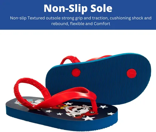 Miniatura 4 de Nickelodeon Sandalias de agua para niños y niñas - Paw Patrol Blues Clues Baby Shark - Sandalias de playa de verano para niños pequeños de secado