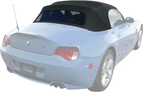 Miniatura 2 de Sierra Auto Tops & Seats Parte superior convertible para BMW Z4 2003-2008, color negro, lona Stayfast, repuesto superior convertible con ventana