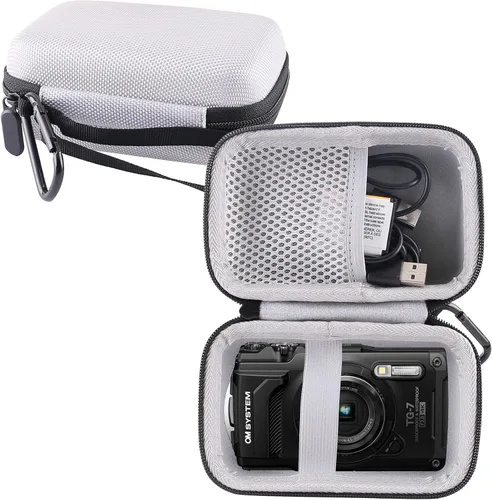 Miniatura 7 de Estuche rígido para cámara digital Olympus Tough TG-7/TG-6/TG-5/TG-4 (rosa)