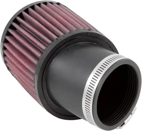 Miniatura 12 de K&N Filtro de Aire Universal con Abrazadera Original de Alto Flujo de por Vida: Alto Rendimiento, Premium, Lavable: Diámetro de Brida: 2.4375