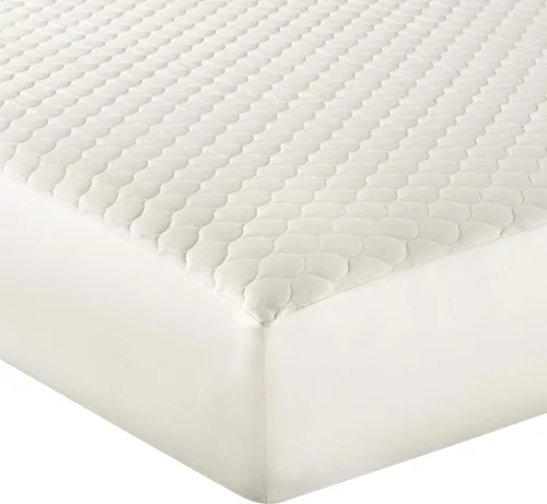 Miniatura 10 de Almohadilla de colchón 100% de algodón orgánico - Protector de colchón transpirable y refrescante de tamaño completo - Protector de colchón orgánico