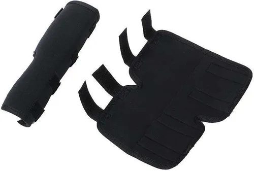 Miniatura 6 de Coderas para perro, cómoda funda elástica ajustable para patas de perro para dejar de lamer, manga protectora de recuperación para perro, soportes