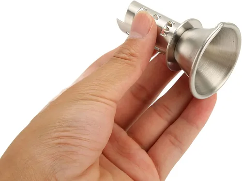 Miniatura 9 de Exprimidor manual de taladro de limón, mini exprimidor de mano portátil de acero inoxidable espesado naranja lima para el hogar cocina plata