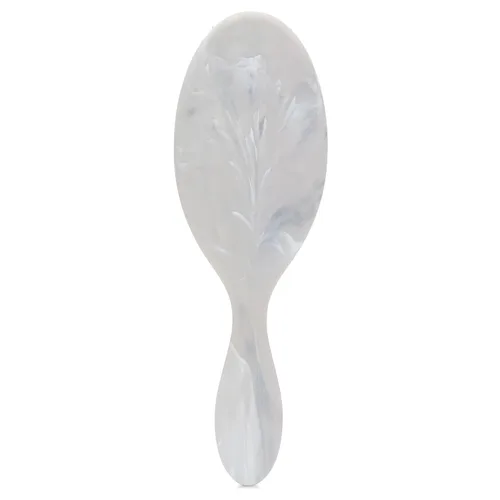 Wet Brush - Cepillo desenredante original, gris (mármol mate), cerdas ultrasuaves IntelliFlex que se deslizan a través de los nudos, cepillo