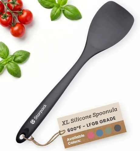 Miniatura 15 de Starpack 'The All Rounder' Espátula Spoonula de Silicona Premium - Cucharas Espátula de Silicona Resistentes al Calor hasta 600°F - Mejores Verde