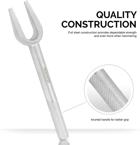 Miniatura 2 de Neiko 20687A Separador de rótula de barra de acoplamiento removedor de extremo de Pickle Fork Set 5 piezas Herramienta de especialidad automotriz