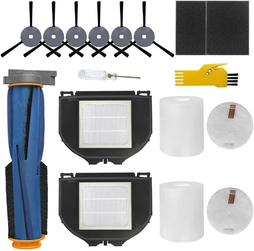 Miniatura 7 de Kit de accesorios para Shark IQ R101AE (RV1001AE) IQ R101 (RV1001) AV911S EZ AV1010AE IQ Robot Aspirador Piezas de repuesto Paquete de cepillo