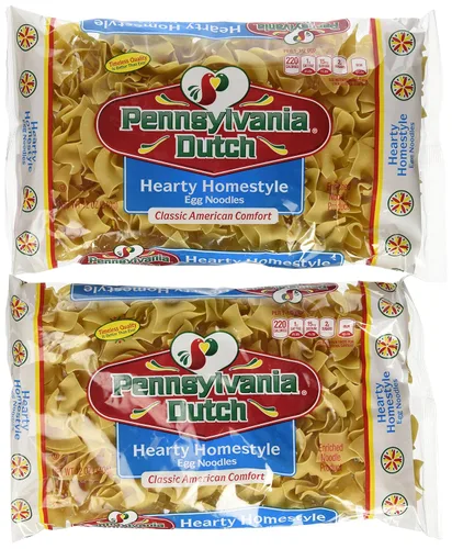 Pennsylvania Dutch Hearty Homestyle - Fideos de huevo de 12 onzas, bolsa (cantidad de 2)