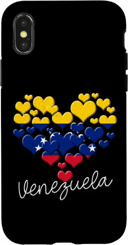 Miniatura 5 de Funda para iPhone 17 con diseño de corazón hispano con bandera venezolana con orgullo de Venezuela