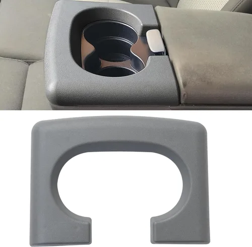 Miniatura 8 de Jaronx Compatible con Ford F150 - Repuesto de almohadilla para portavasos 2004-2014, asiento de banco, consola central, portavasos de repuesto Negro