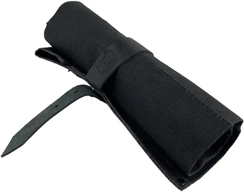 Miniatura 4 de Hide & Drink, Bolsa enrollable grande para herramientas (6 ranuras), bolsa de transporte portátil, organizador de herramientas de carpintería, Negro