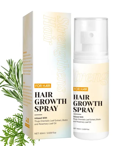 Miniatura 8 de Spray para el crecimiento del cabello, aceite en aerosol para el crecimiento del cabello, con Biota Orientalis, aceite de romero y biotina
