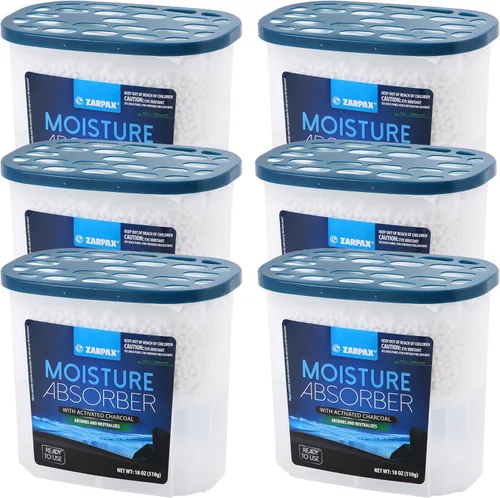 Miniatura 13 de Zarpax - Absorbente de Humedad con Algodón Fresco 10.5 oz/300g Elimina la Humedad, la Condensión y la Umbría Absorbente de Olores con Fragancia