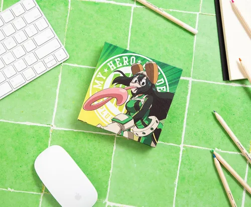 Miniatura 4 de JUST FUNKY My Hero Academia Looksee Mystery Blind Box, Tsuyu Asui Incluye 5 coleccionables temáticos