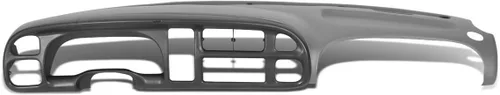 Miniatura 19 de DNA MOTORING Cubierta de tablero Compatible con 07-13 Avalanche/Silverado Sierra 1500 2500HD 3500HD sin altavoz de tablero, Tapa de tablero marrón